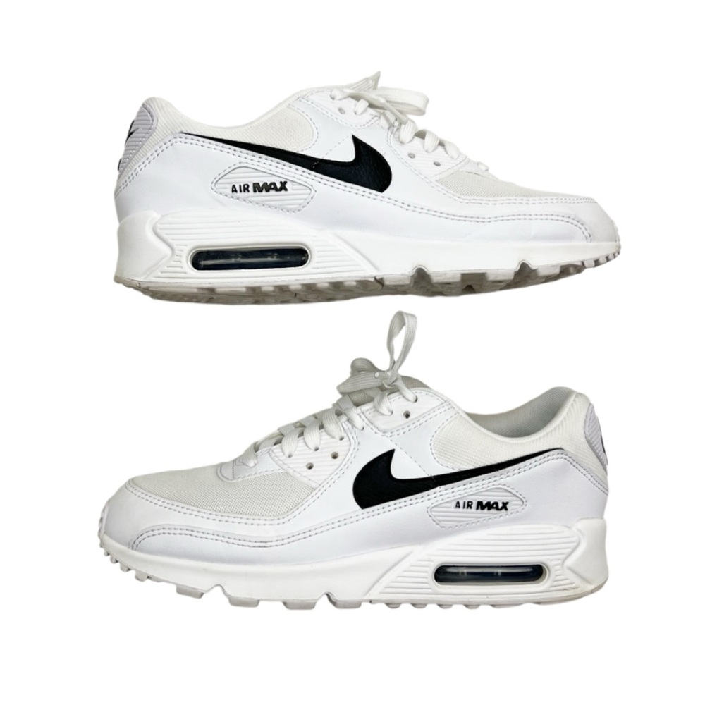 Nike Womens Air Max 90 Shoes White Black Size 10 NEED INSOLES